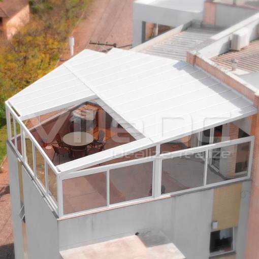 Cobertura Retrátil que Abre e Fecha Para Área Externa do Terraço