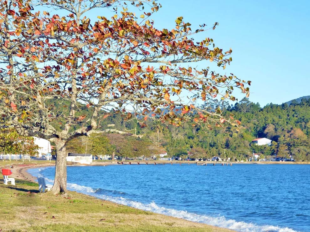 Praia Caiacanga Mirim / SC