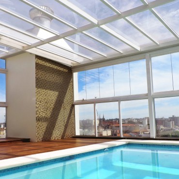 Cobertura de Policarbonato Compacto em São Miguel das Missões / RS